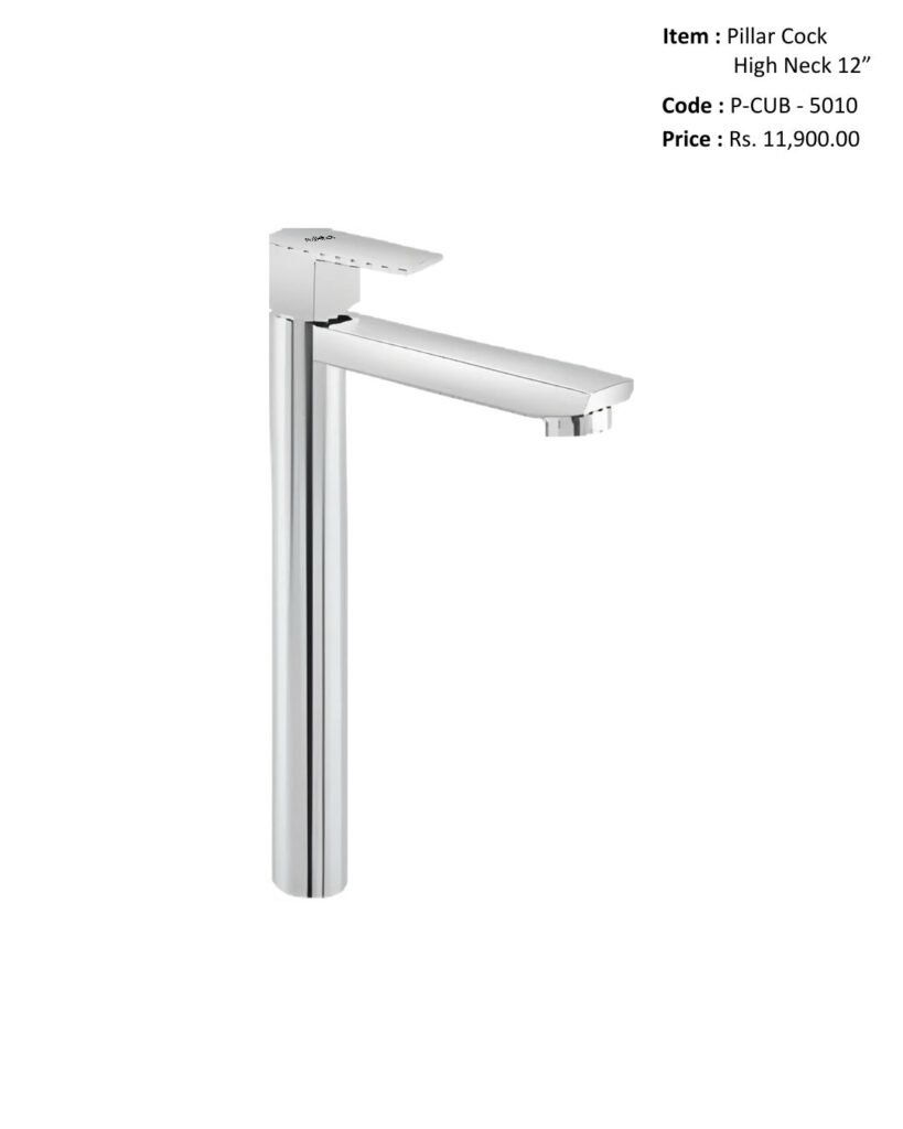 Pillar Cock  High Neck 12”