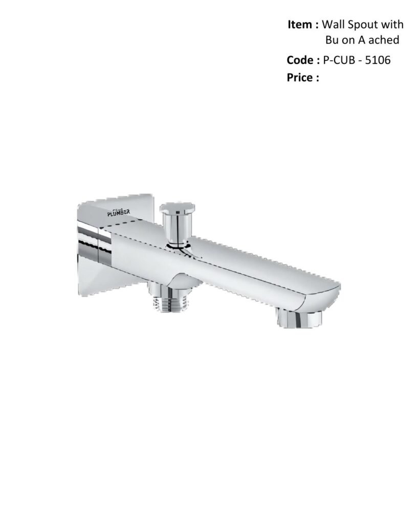 Wall Spout with Buon Aached