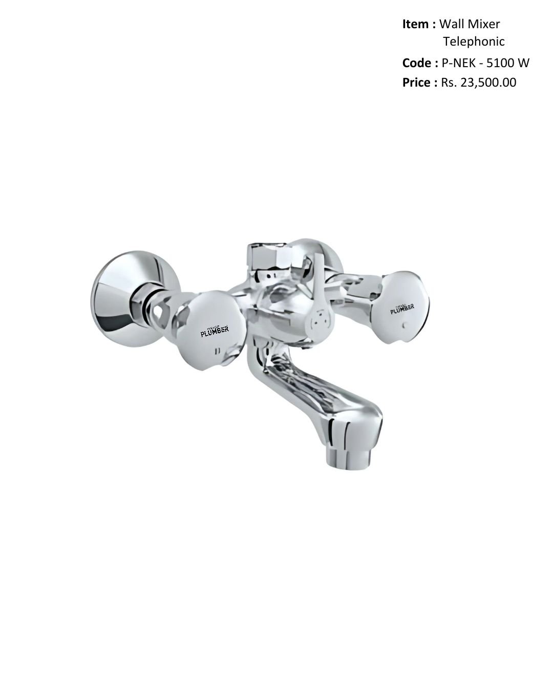 Wall Mixer Telephonic