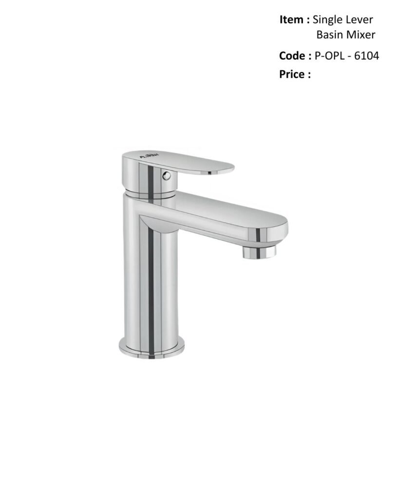 Single Lever Basin Mixer